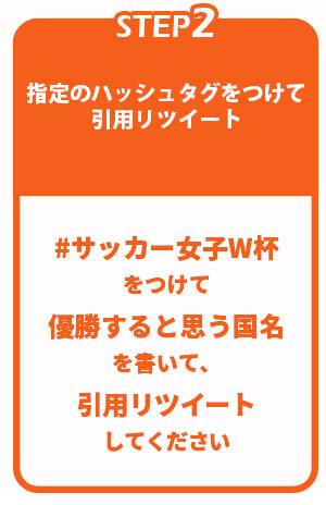 指定のハッシュタグをつけて引用リツイート