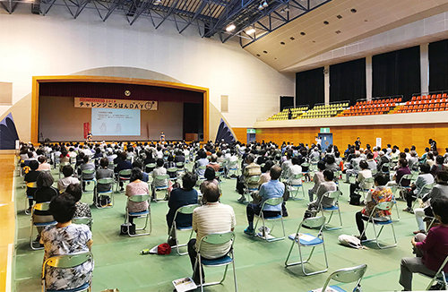 鹿児島県阿久根市の様子