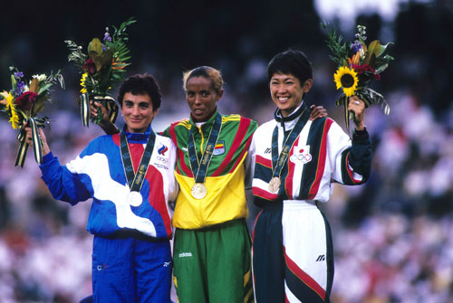 アトランタオリンピック女子マラソンのメダリスト