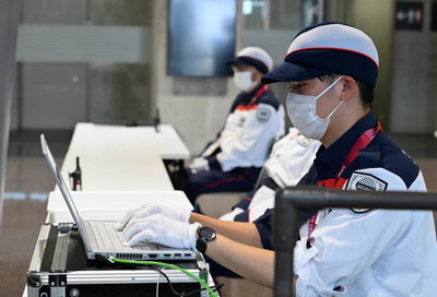 民間警備会社の協力（東京2020大会）