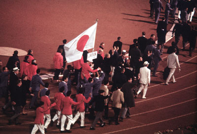 1964年 東京オリンピック閉会式