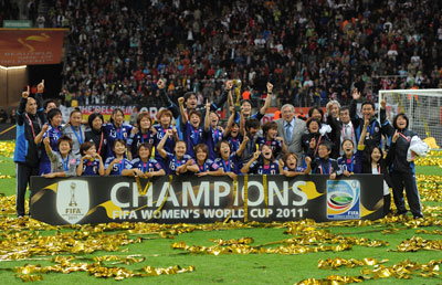 2011FIFA 女子ワールドカップなでしこ優勝