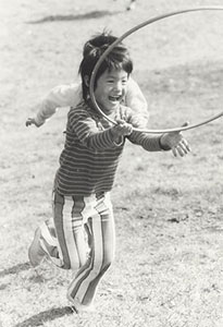 4歳の頃の小谷さん