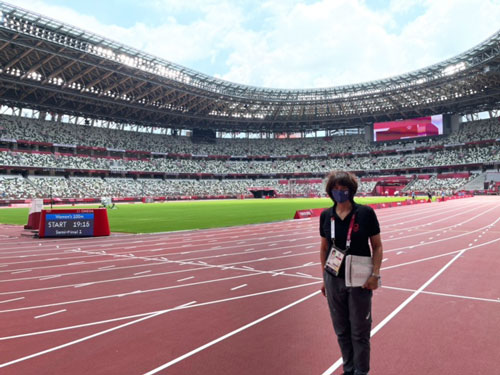 スポーツディレクターを務めた小谷実可子さん
