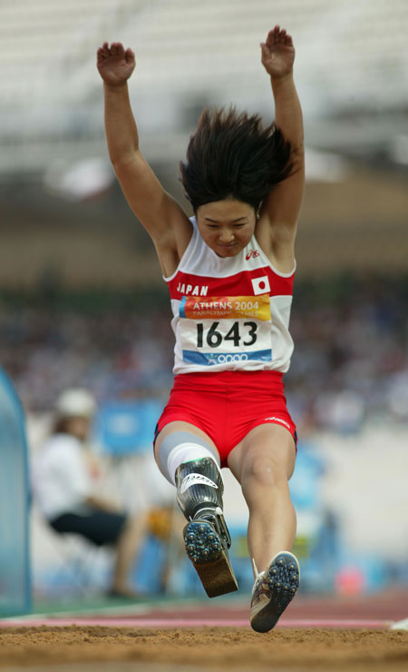 初出場のアテネパラリンピック（2004）