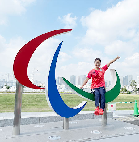 東京2020大会パラリンピック選手村にて