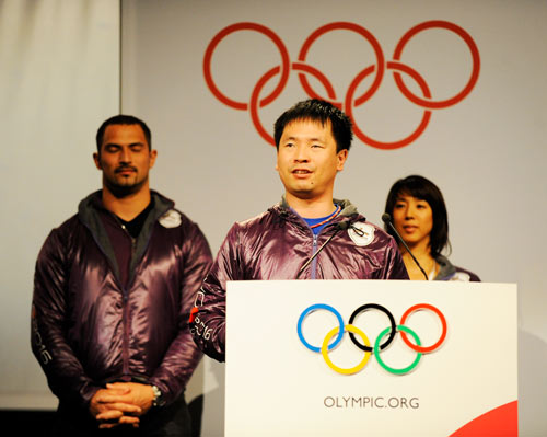 2009年IOC総会（コペンハーゲン）でのプレゼンテーション