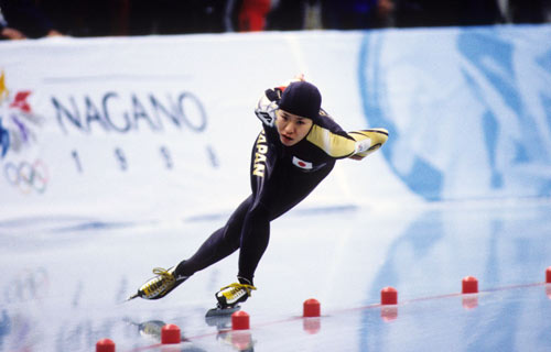 アルベールビル、長野オリンピックに出場した島崎京子（1998年長野大会）