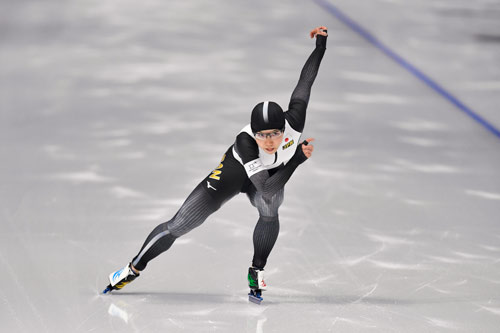 2018年平昌オリンピックスピードスケート女子500mで金メダルを獲得した小平奈緒