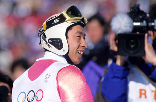 1998年長野オリンピックでは日本選手団の主将を務めた