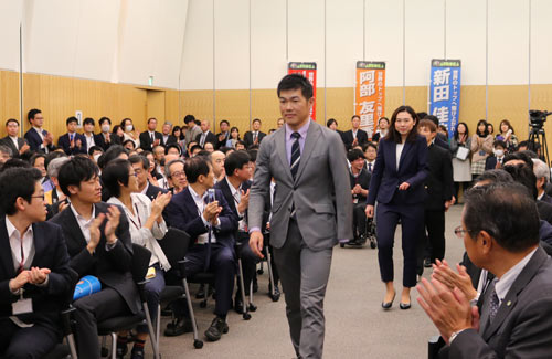 日立ソリューションズ平昌パラリンピック壮行会（2018年1月）