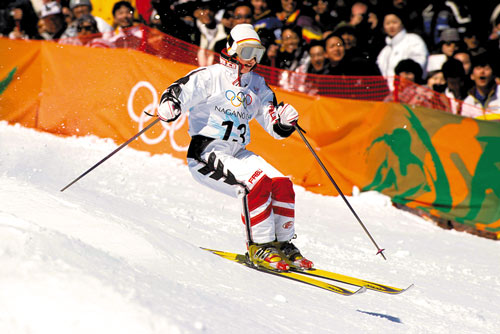 1998年長野オリンピック女子モーグル上村愛子氏