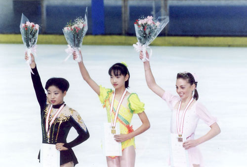 1993年 中学1年で全日本ジュニアに優勝