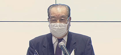 赤木JWGA会長 「過去最多の選手が参加する。コロナ禍ではあるが、みなさんの知恵、体力で戦っていただき、アメリカから明るいニュースが日本に届くことを期待する。」